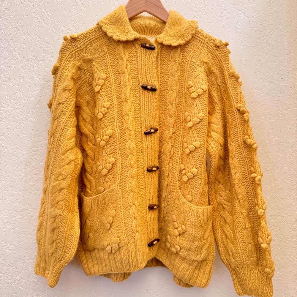 DOEN Rive Cardigan in Chamomile 💛 - Picture 2 of 7